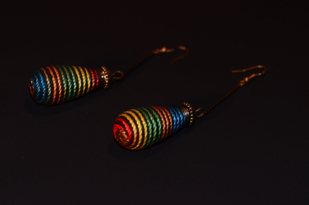 Multicolor drop Earring