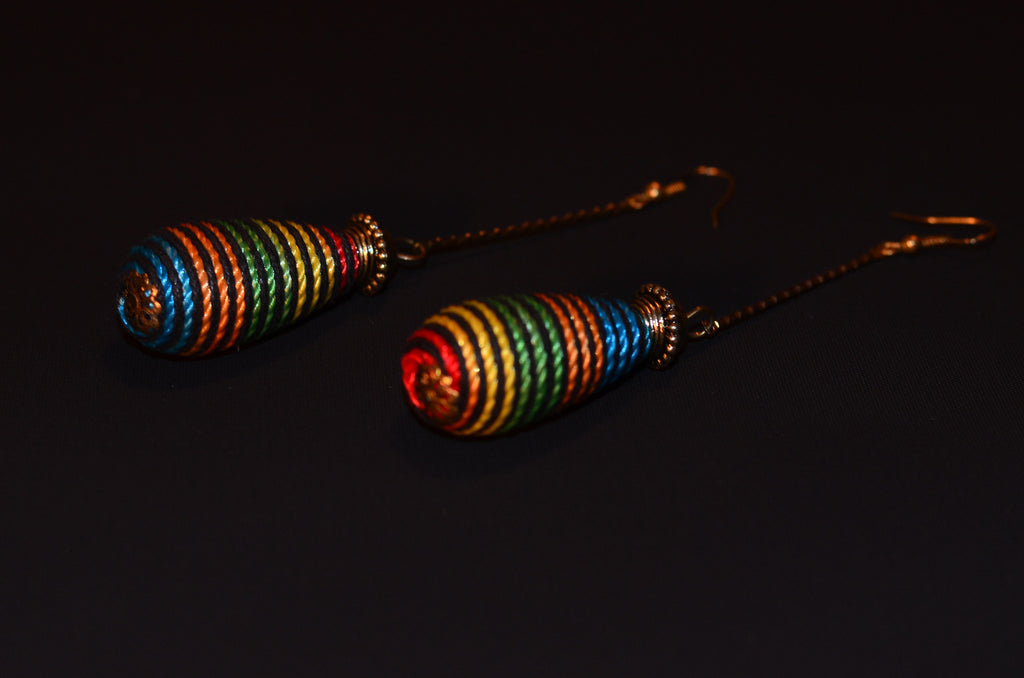 Multicolor drop Earring