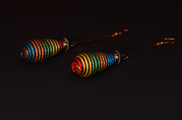Multicolor drop Earring