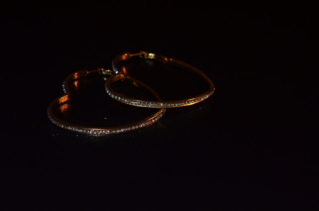 Heart Hoop Earring