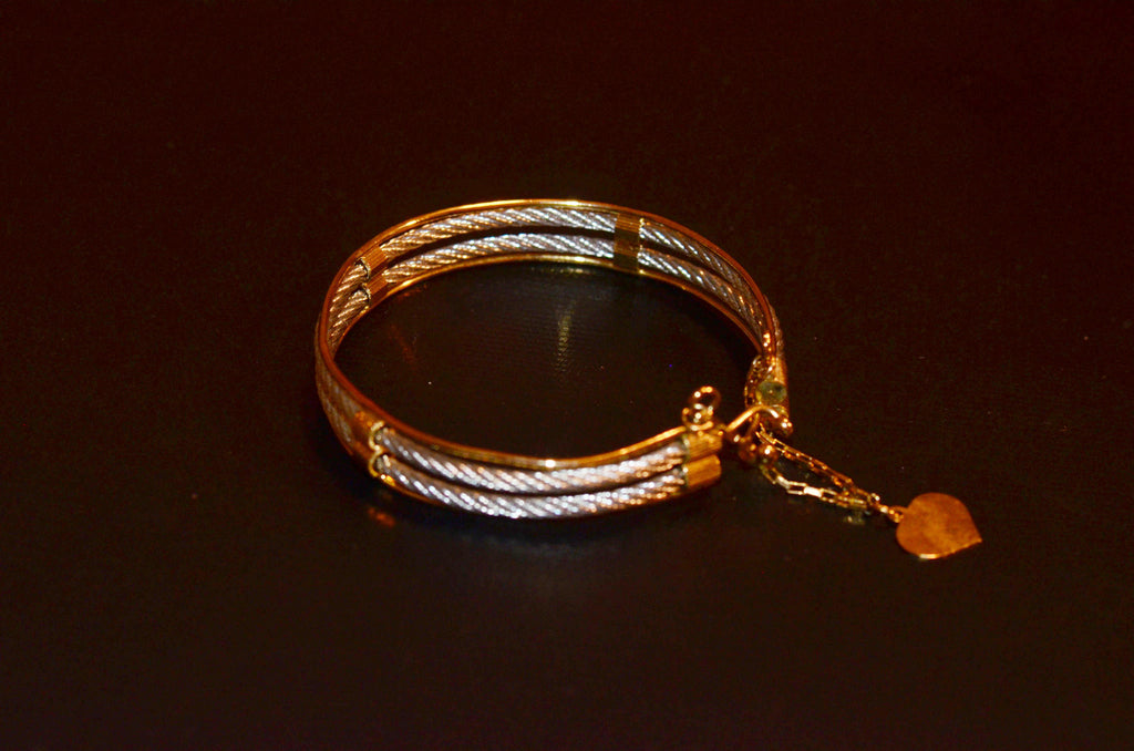 Gold and silver Bracelets