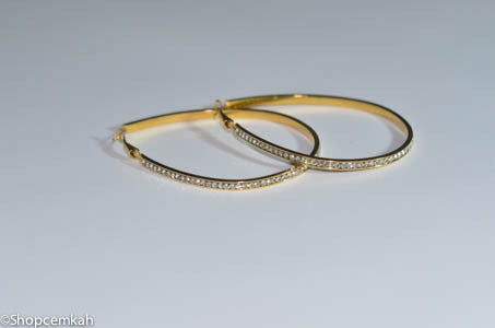 Crystal Hoops