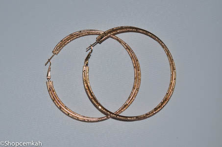 Gold Hoop Earring