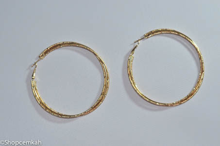 Gold Hoop Earring