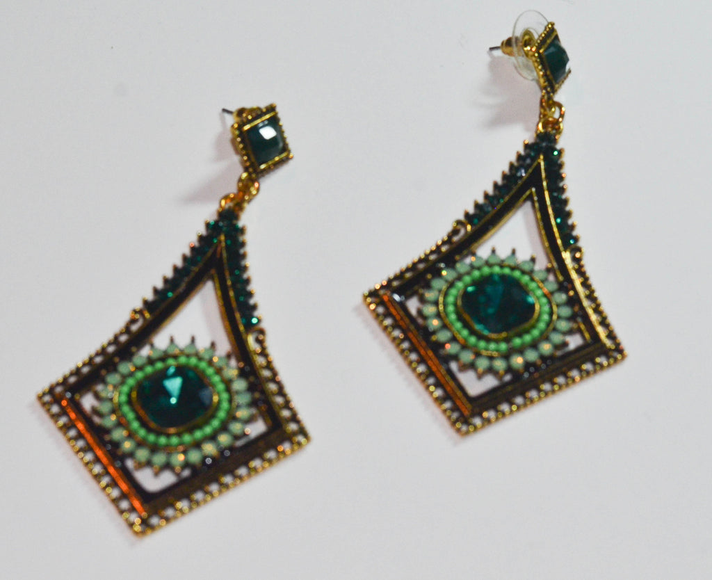 Green Earring