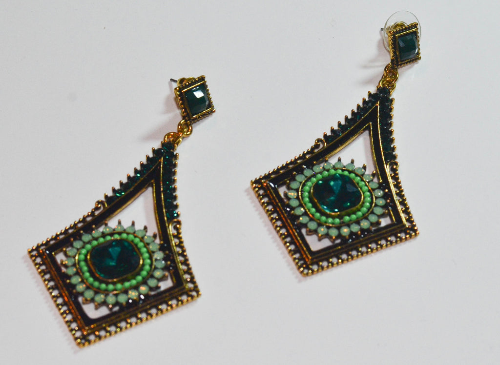 Green Earring