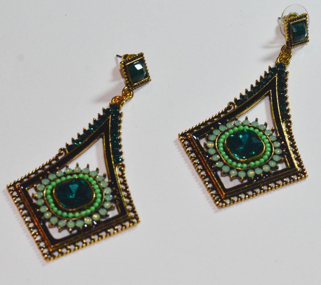 Green Earring