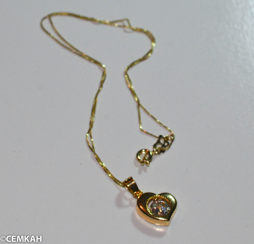 Heart shaped necklace
