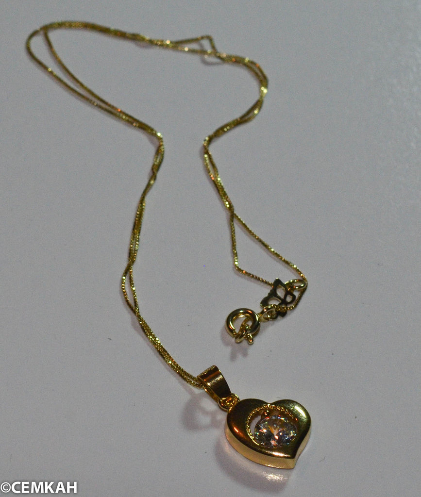 Heart shaped necklace