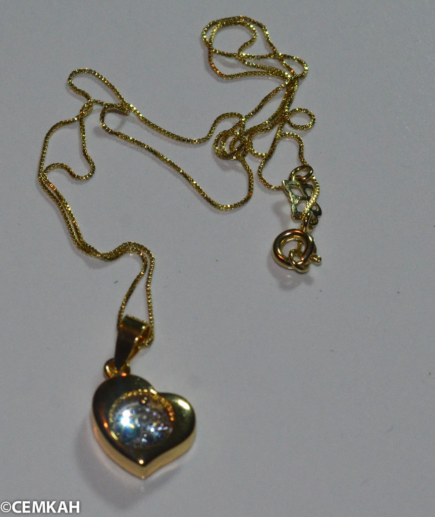 Heart shaped necklace