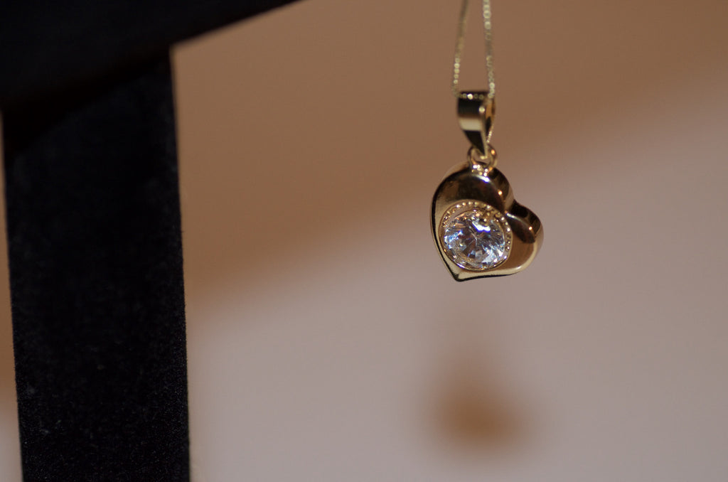 Heart shaped necklace