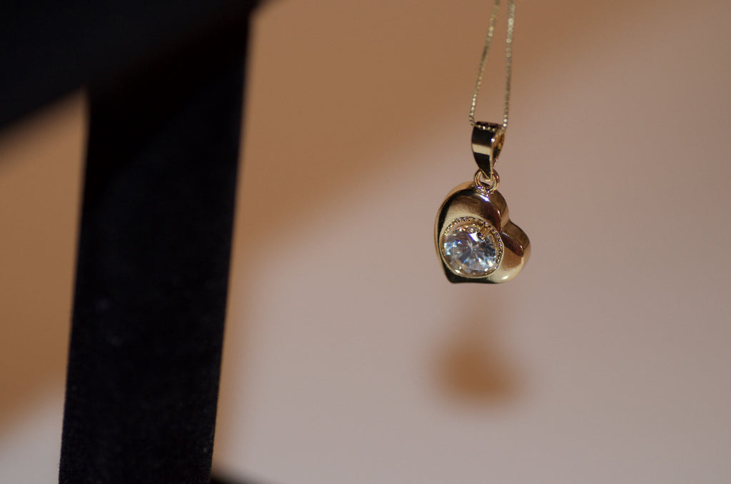 Heart shaped necklace