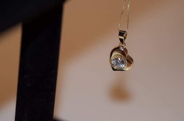 Heart shaped necklace