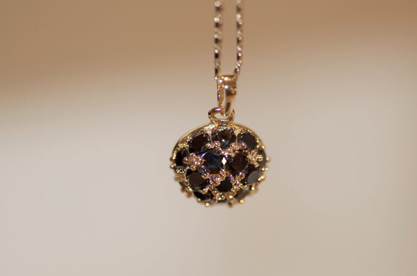 Black and gold necklace