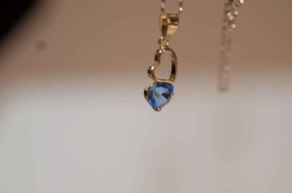 Blue sky necklace