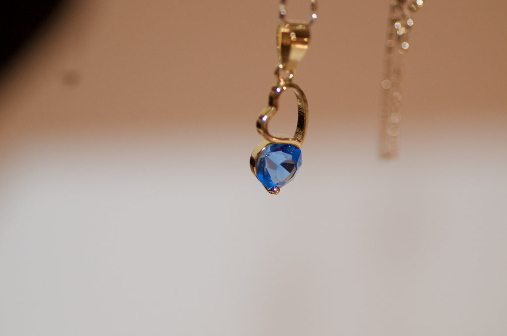 Blue sky necklace