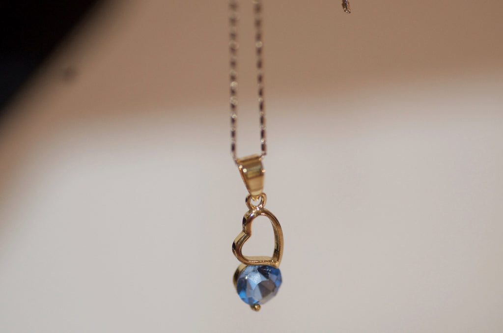 Blue sky necklace