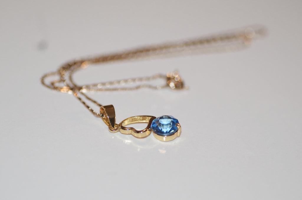 Blue sky necklace