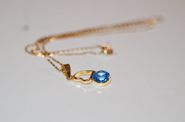 Blue sky necklace