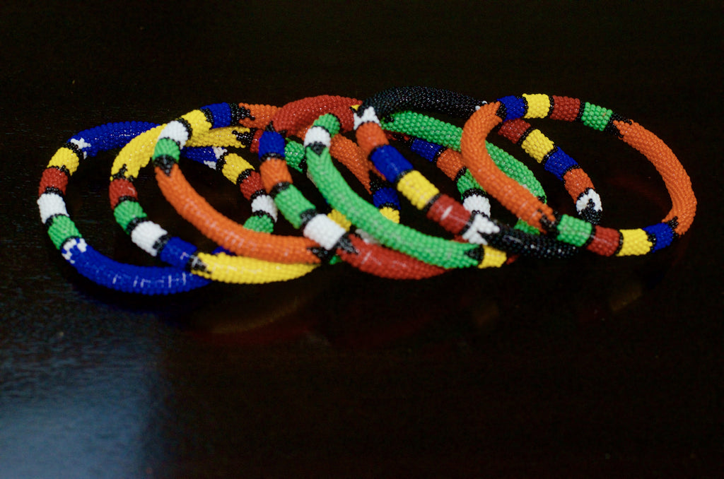 Beaded Maasai  Bangles