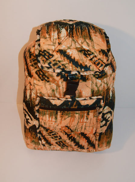 Zula African print backpack