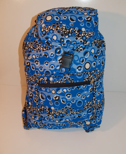 Zuberi print backpack