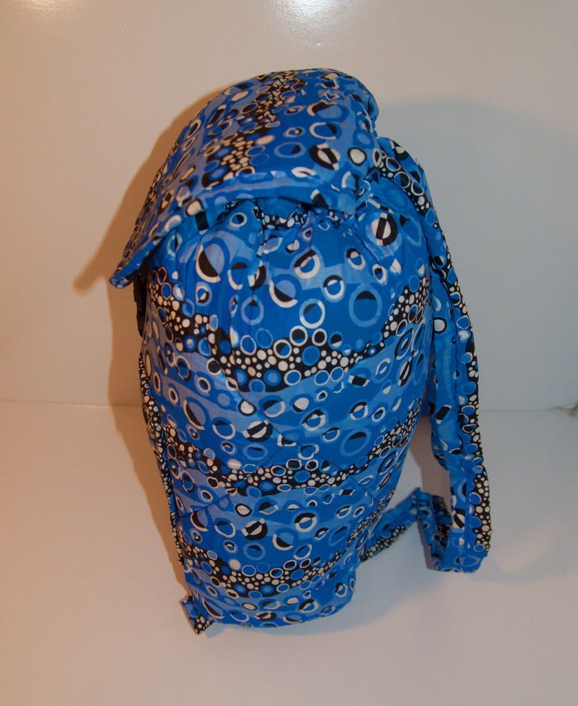Zuberi print backpack