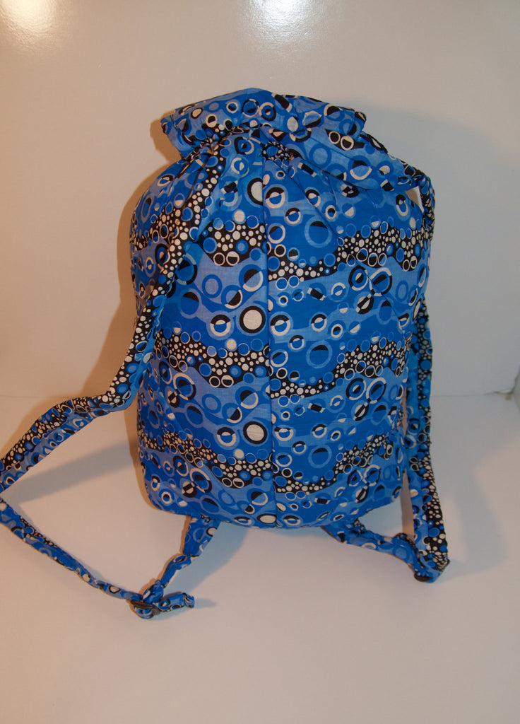 Zuberi print backpack
