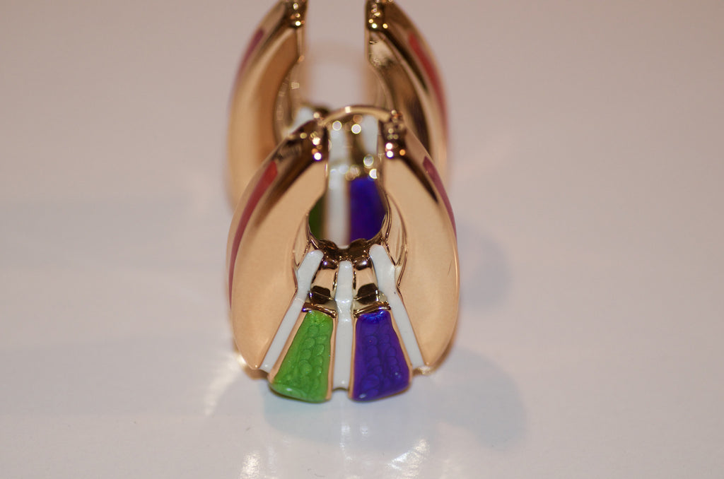 Lightweight chunky earring