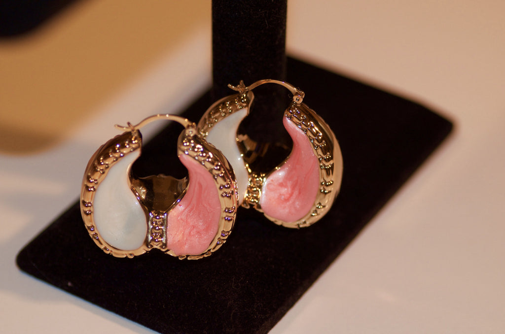 Lightweight  chunky earring