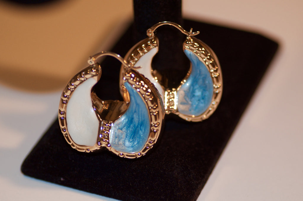 Lightweight  chunky earring