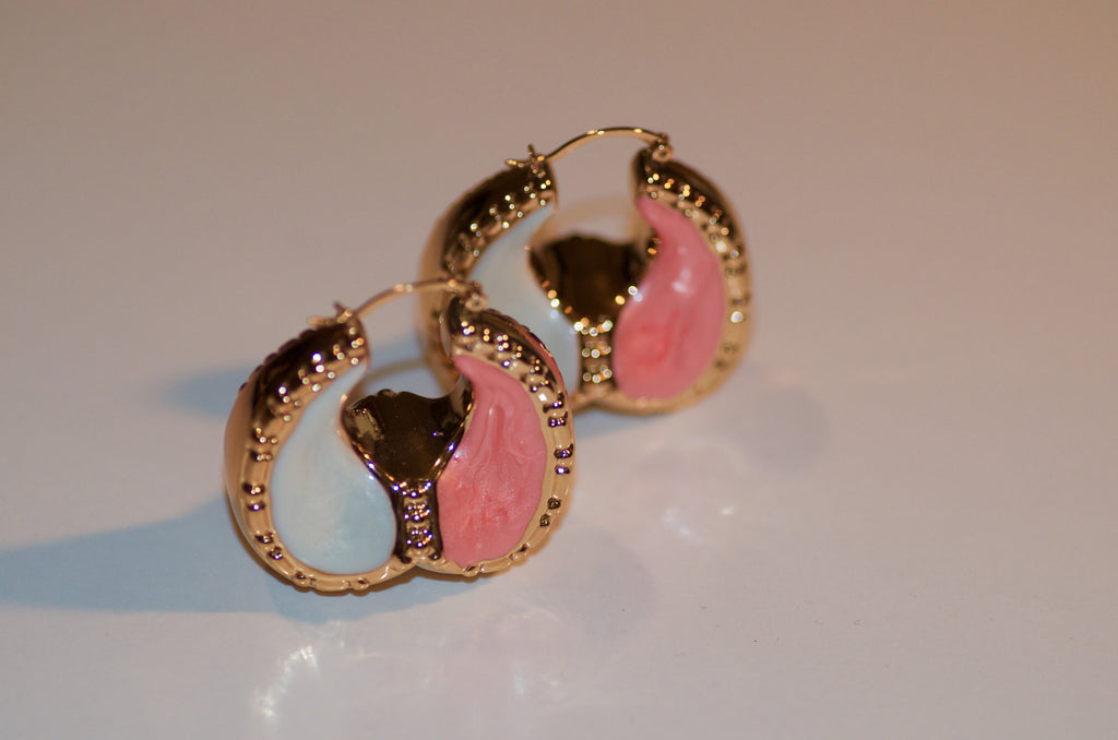 Lightweight  chunky earring