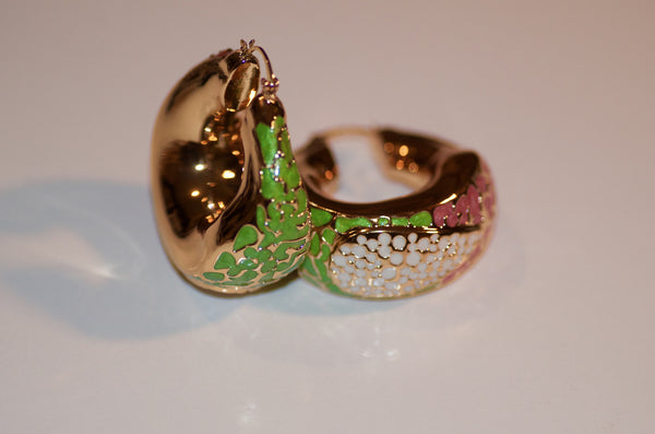 Lightweight chunky earring