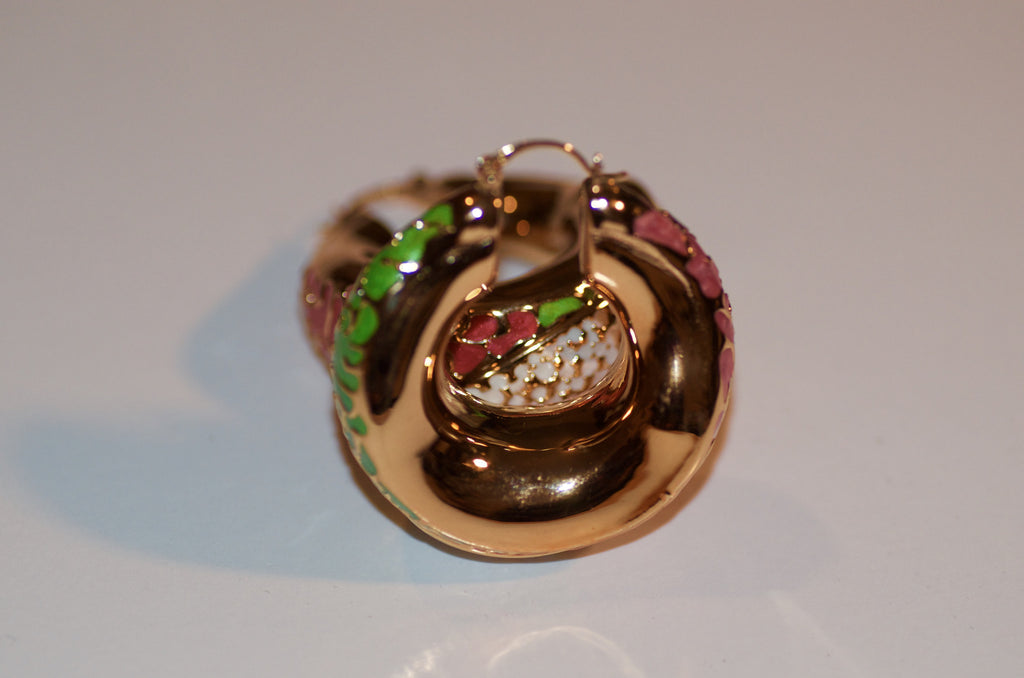 Lightweight chunky earring