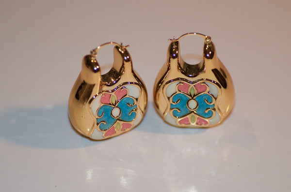 Lightweight chunky earring