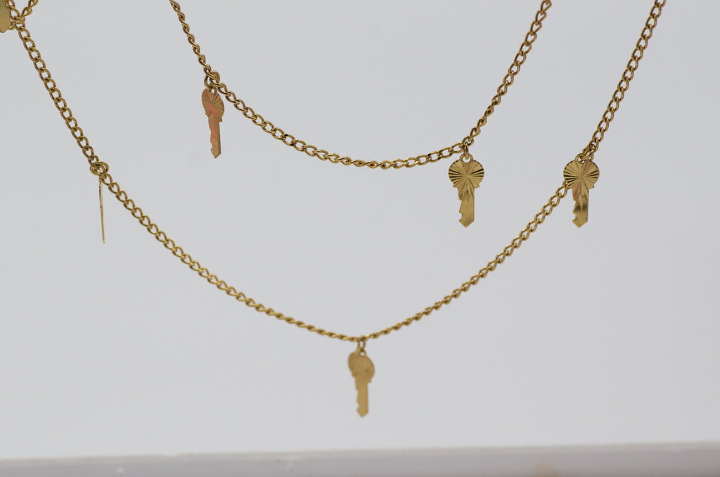 Key to my waist belly chain