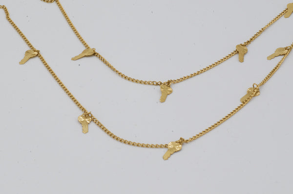 Key to my waist belly chain