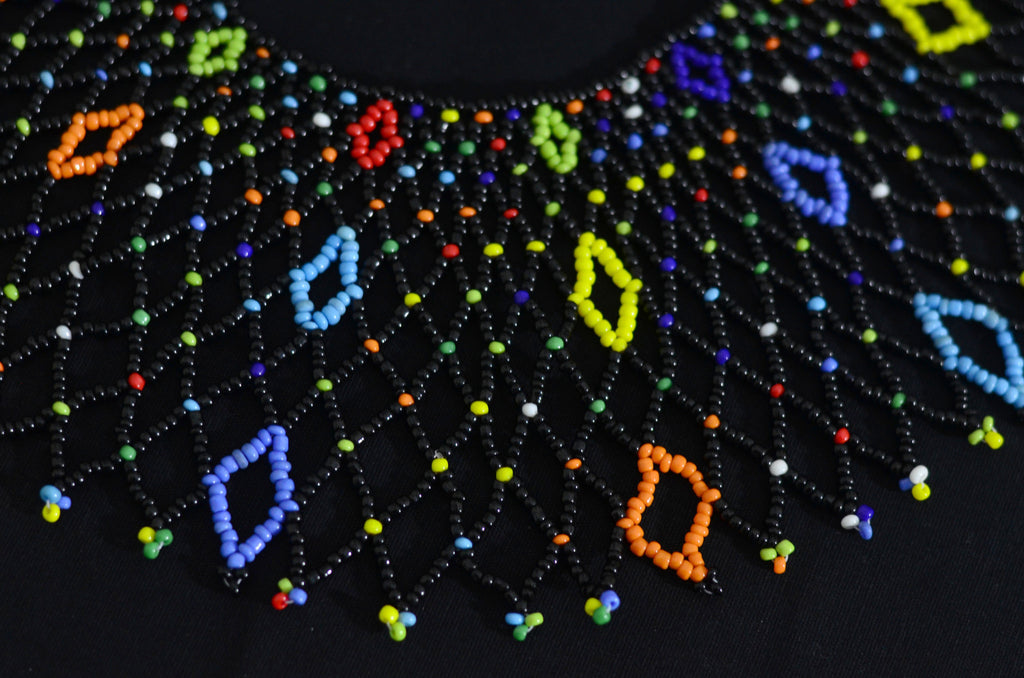 Tribal Beaded African Necklace