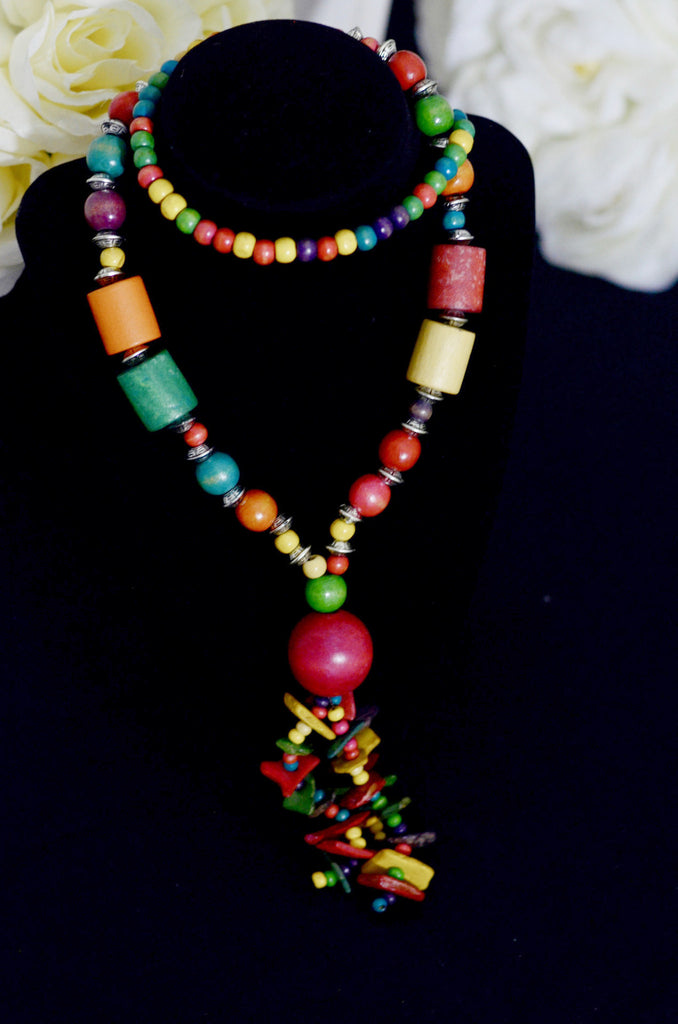 Tribal Beaded Necklace