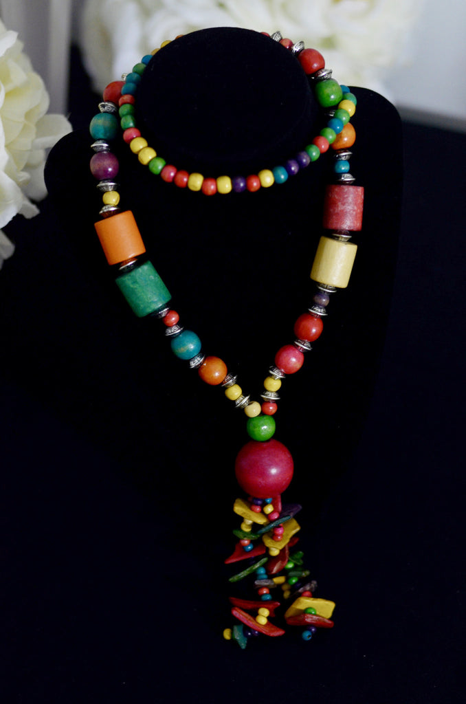 Tribal Beaded Necklace