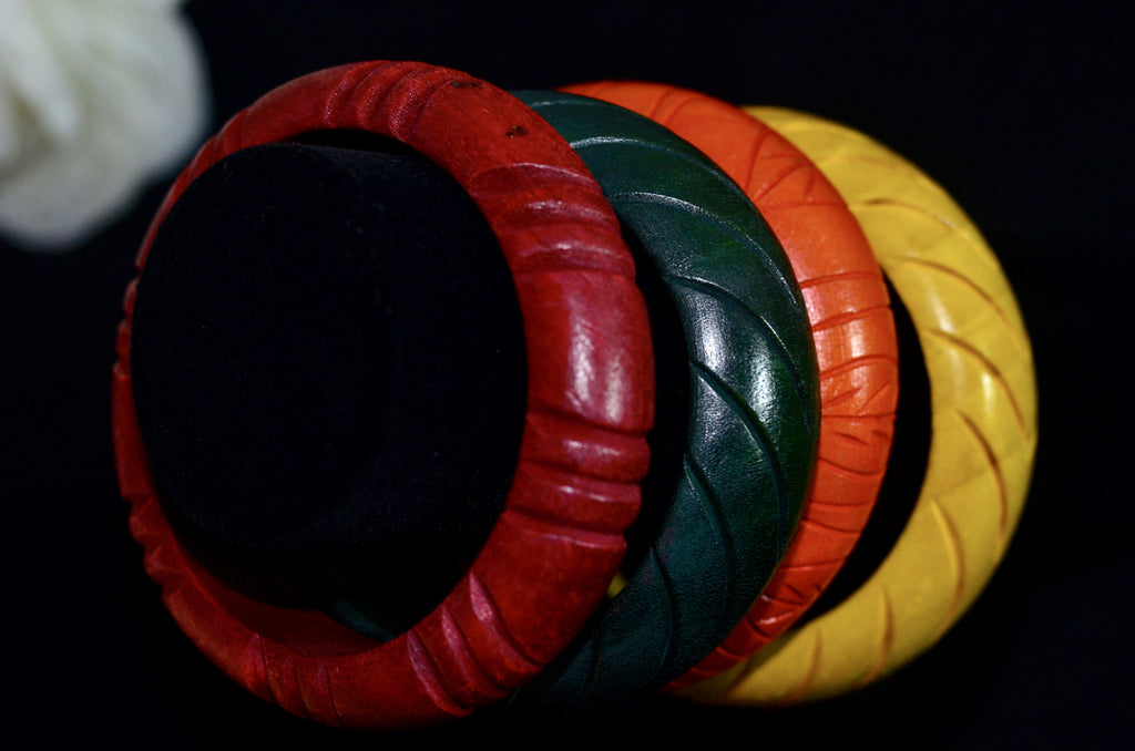 Natural Wood Bangles