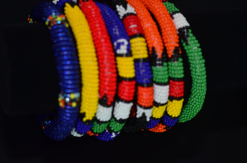 Beaded Maasai  Bangles