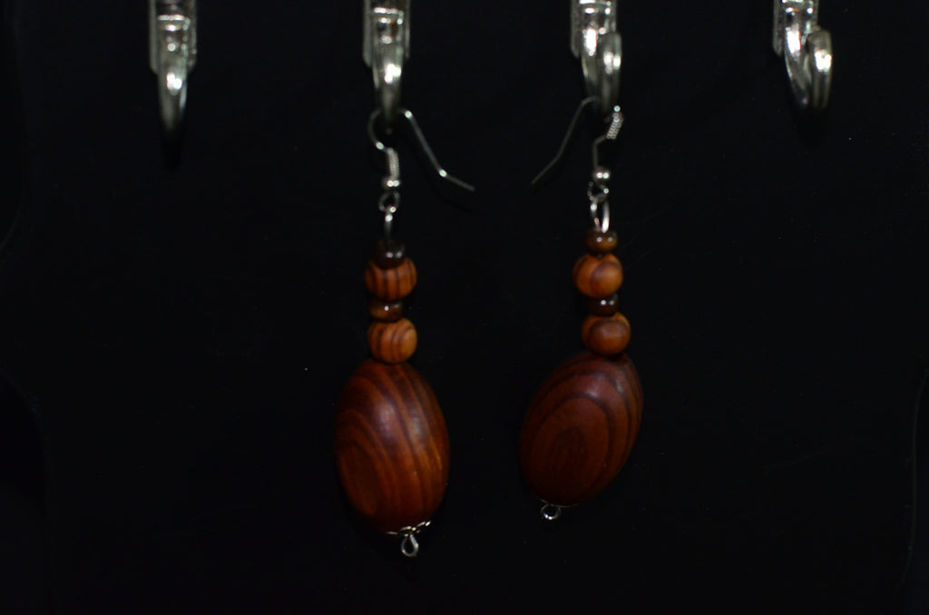 Wood Earring
