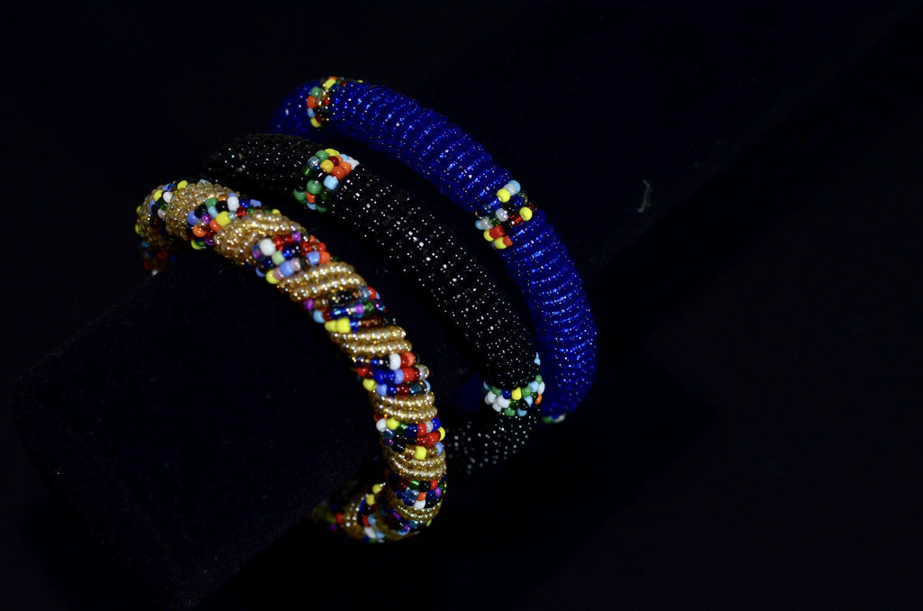 Beaded  Maasai Bangles