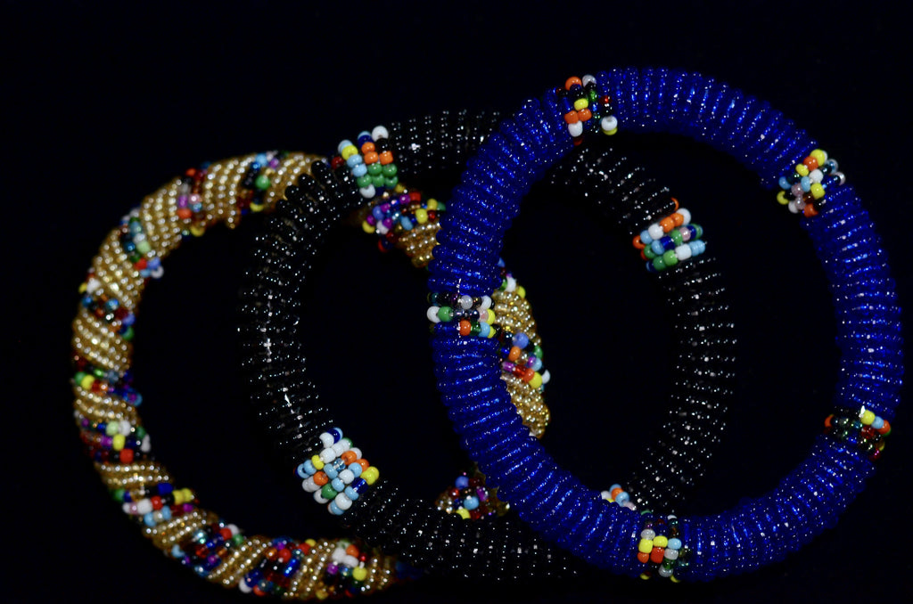 Beaded  Maasai Bangles