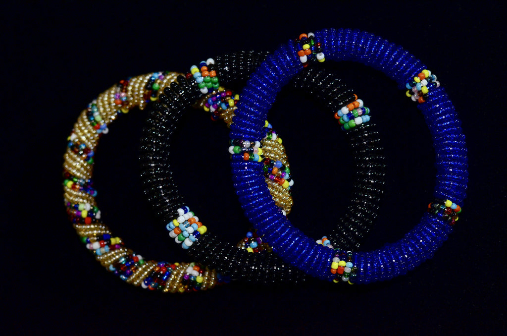 Beaded  Maasai Bangles