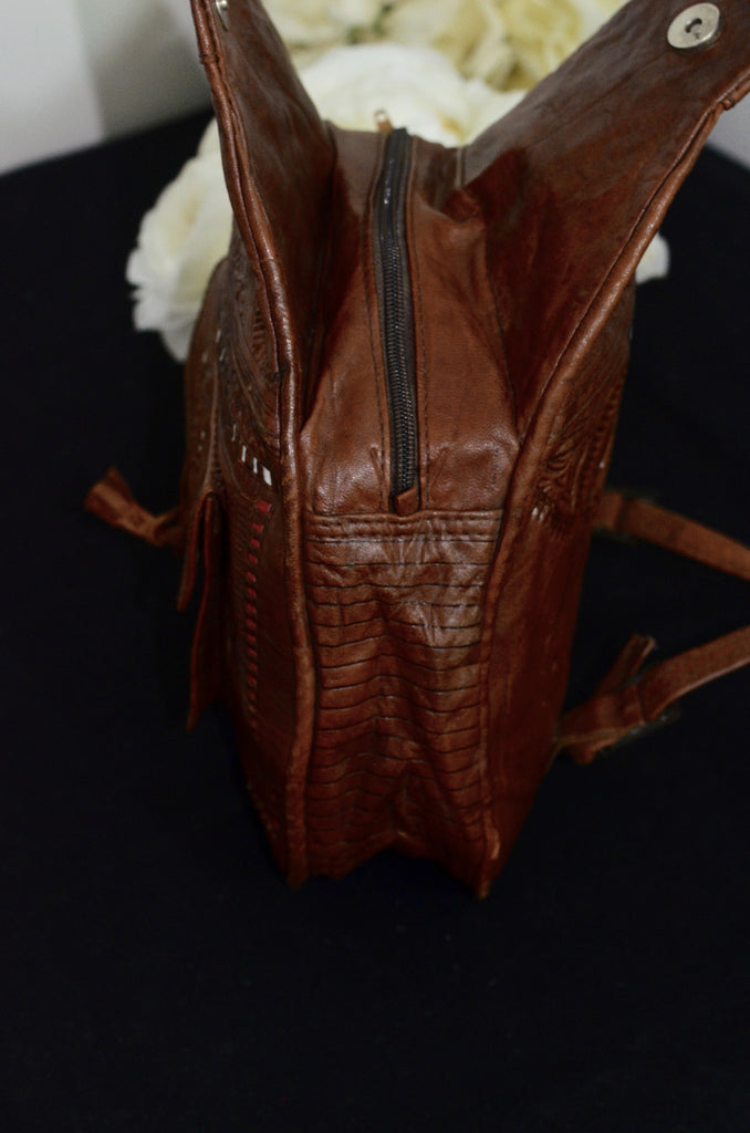 Zaire Leather Backpack