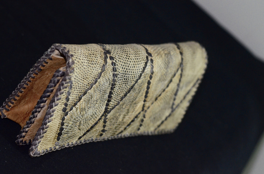 Bosede snake Skin Clutch
