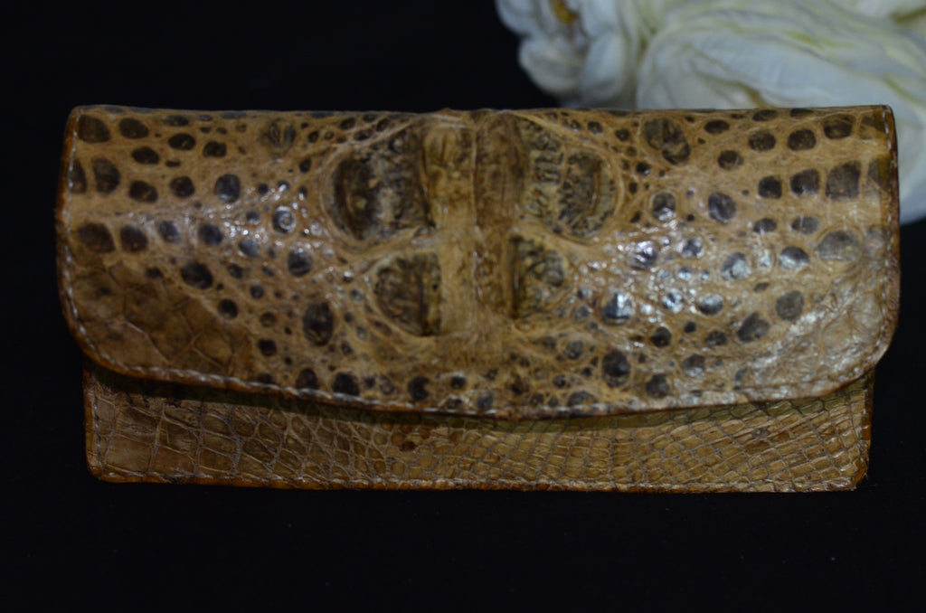 Desta Snake Skin Clutch