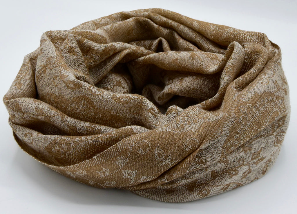 Beautiful Brown Pashmina Scarf